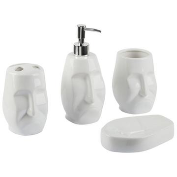 Set accessoires de salle de bain en Dolomite Moderne BARINAS