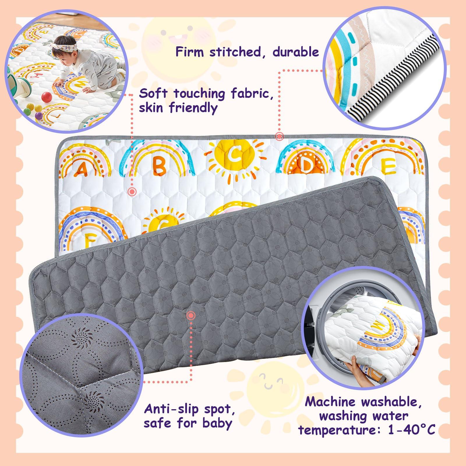 Activity-board  Krabbelmatte Spielmatte Baby Schadstofffreie Matte Schadstofffrei 