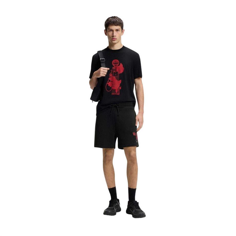 HUGO Short Motiftyle Imprimé Graphique Dagety  