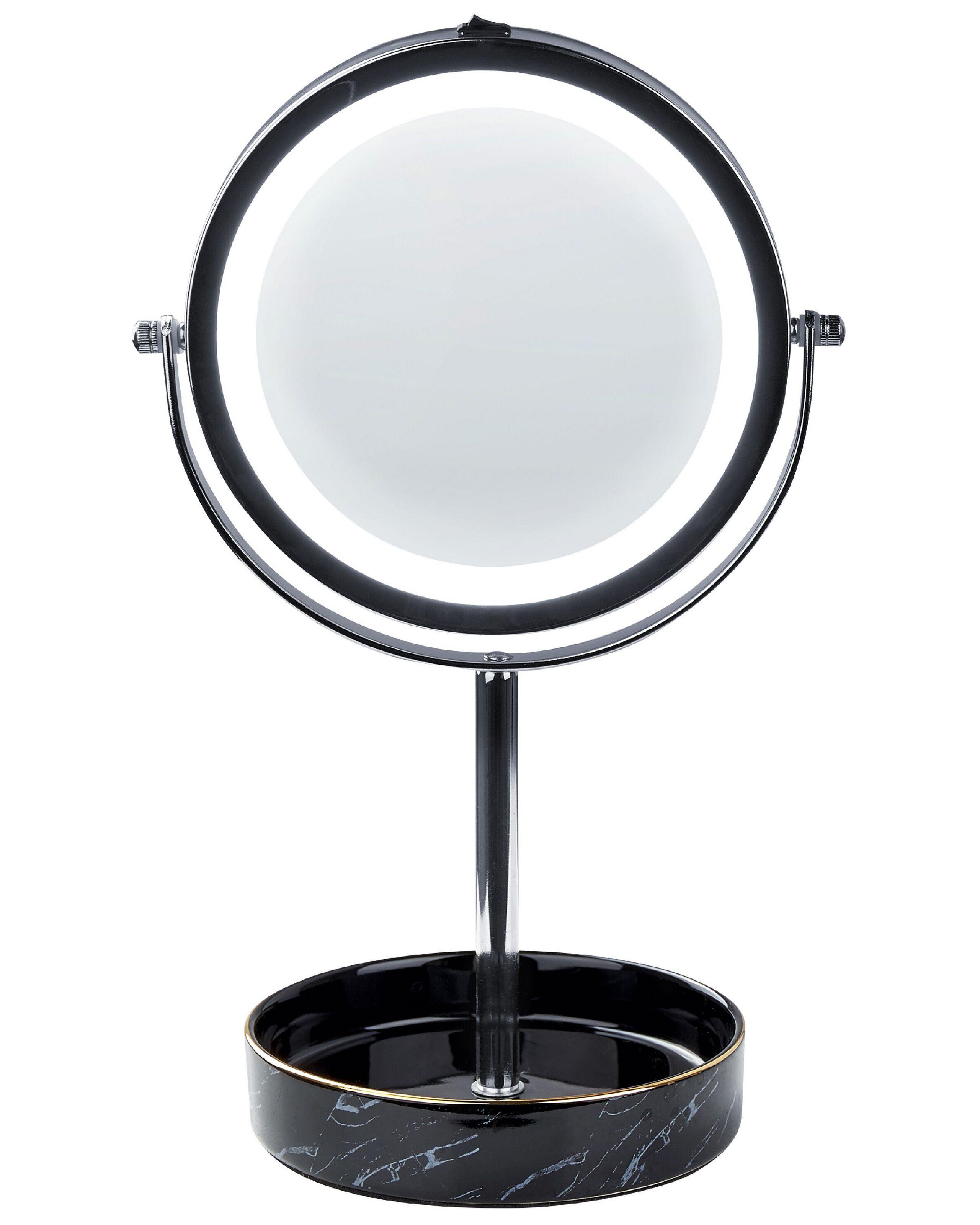 Beliani  Specchio per make-up en Ferro Moderno SAVOIE 