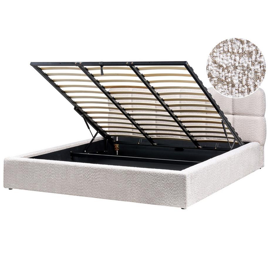 Letto contenitore en Bouclé  BASTON