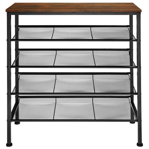 Tectake Schuhregal Bournemouth 75,5x30,5x85,5cm  