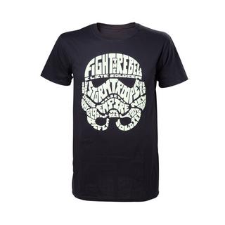 Bioworld  T-shirt - Star Wars - Blacklight Stormtrooper L 