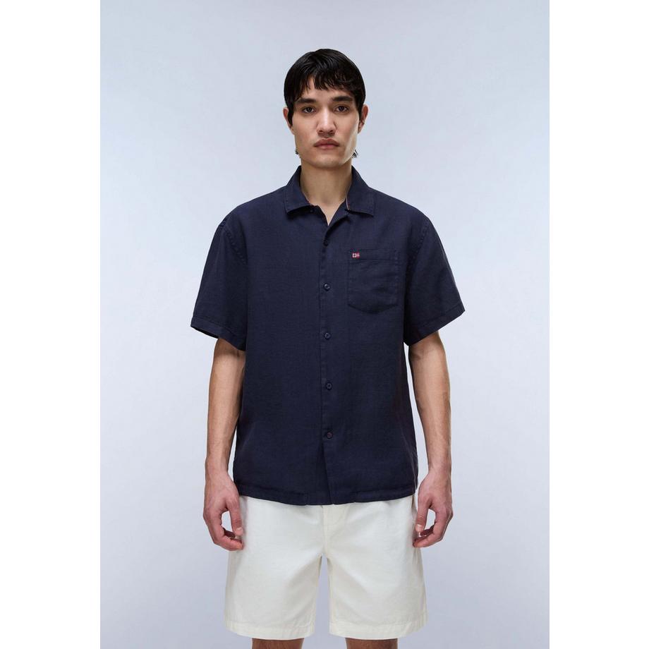 Chemise à manches courtes G-LINEN SS 1
