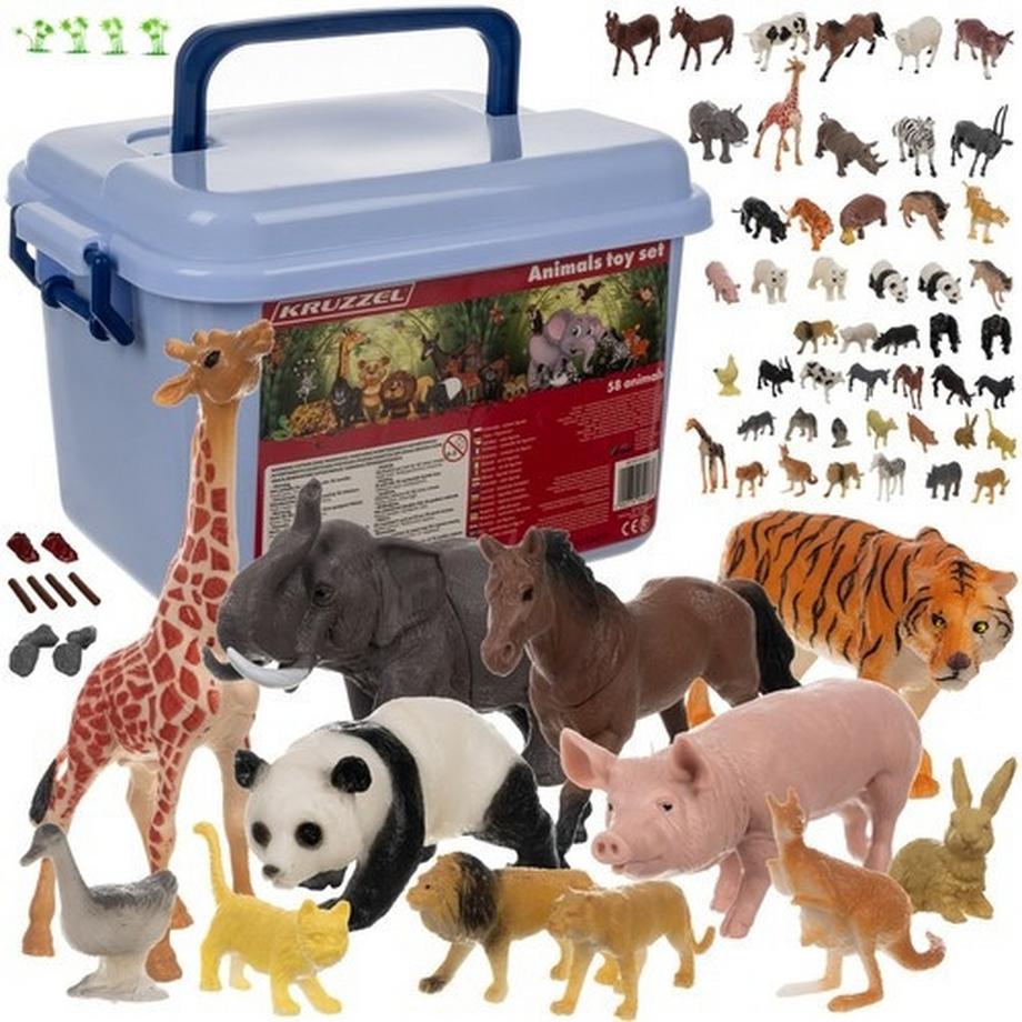 Kruzzel  Animaux - Set de figurines Kruzzel 24816 
