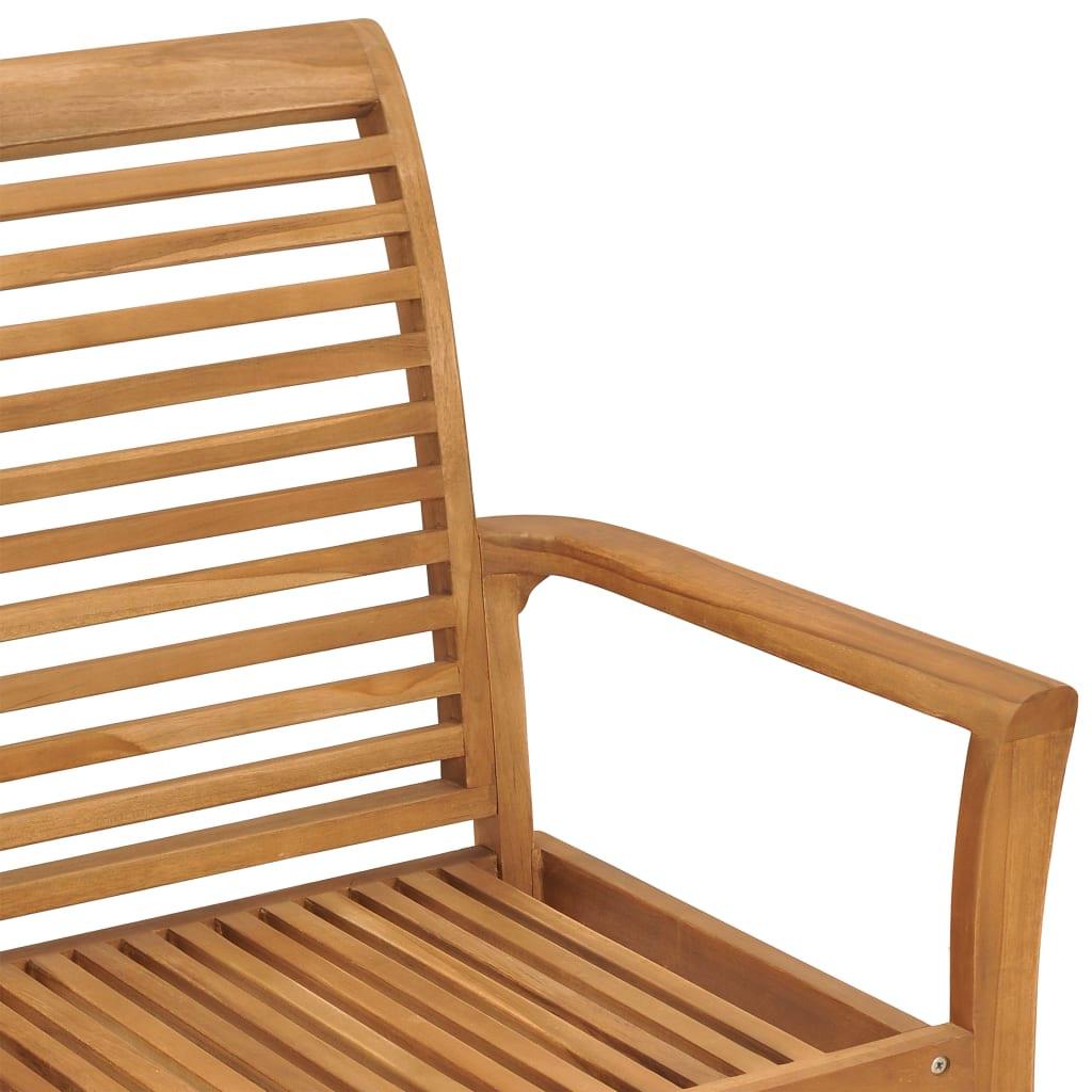 VidaXL panca Teak riciclato  