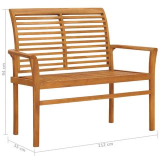 VidaXL panca Teak riciclato  