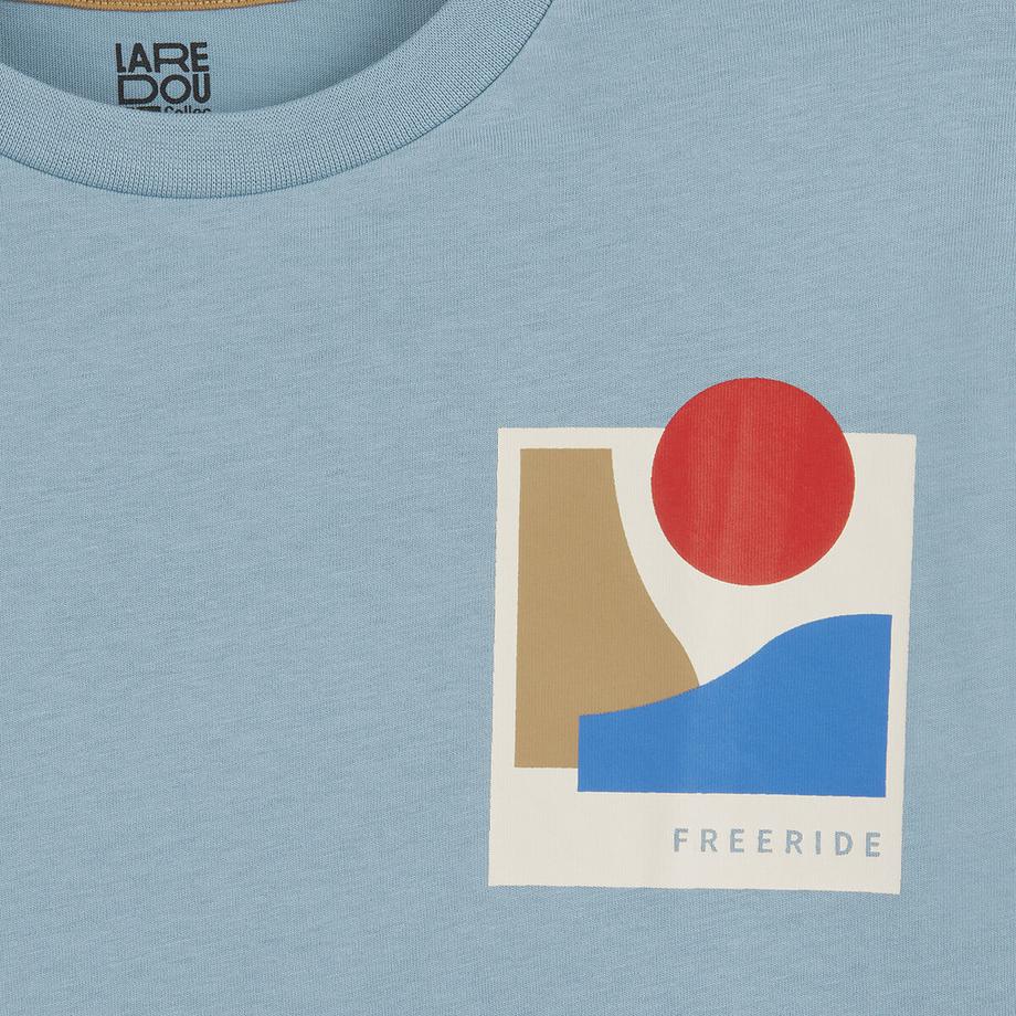 La Redoute Collections  T-shirt manches longues oversize imprimé 