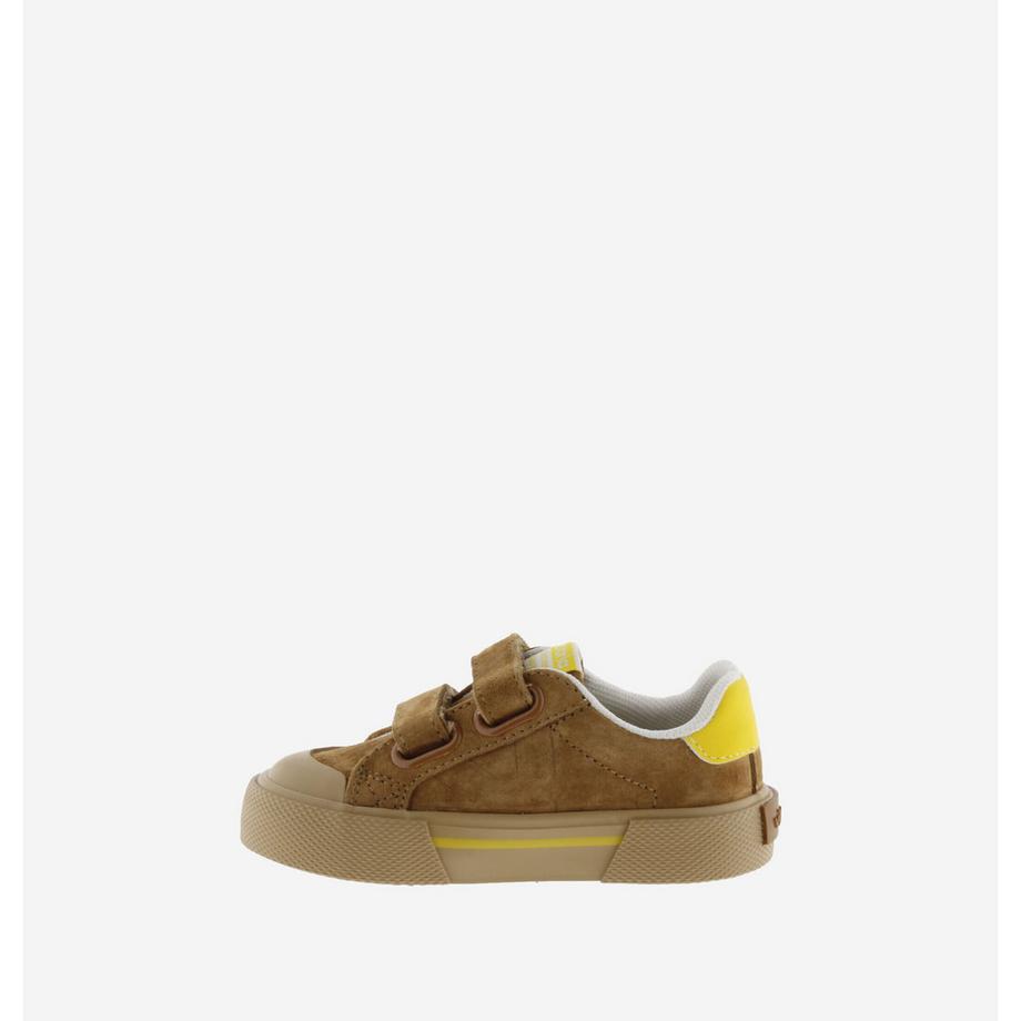 Victoria Baskets en daim contrasté pour enfants  