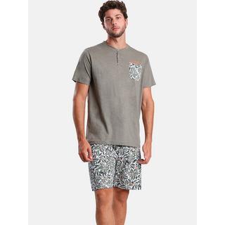 Admas  Pyjama short t-shirt Plants Lois 