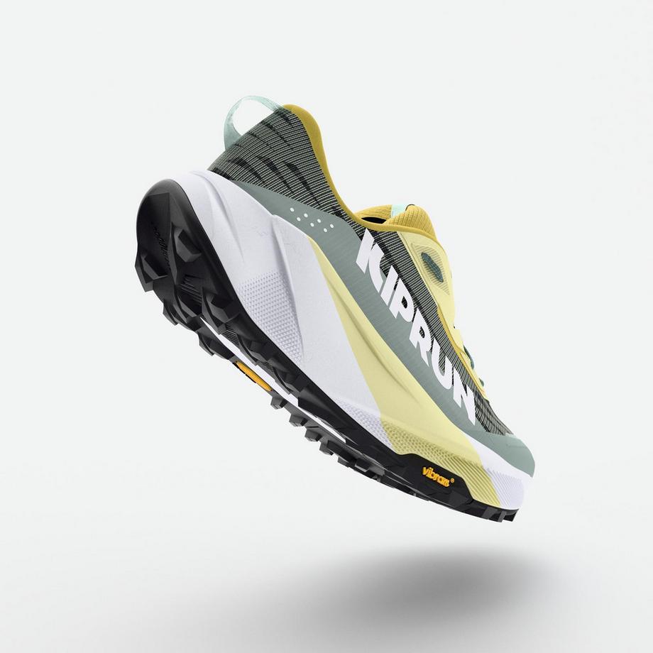 KIPRUN Kipsummit Scarpe da Trail Running Sintetiche Trail-Laufschuhe , Kiprun Kipsummit Max, Grün/Grau 