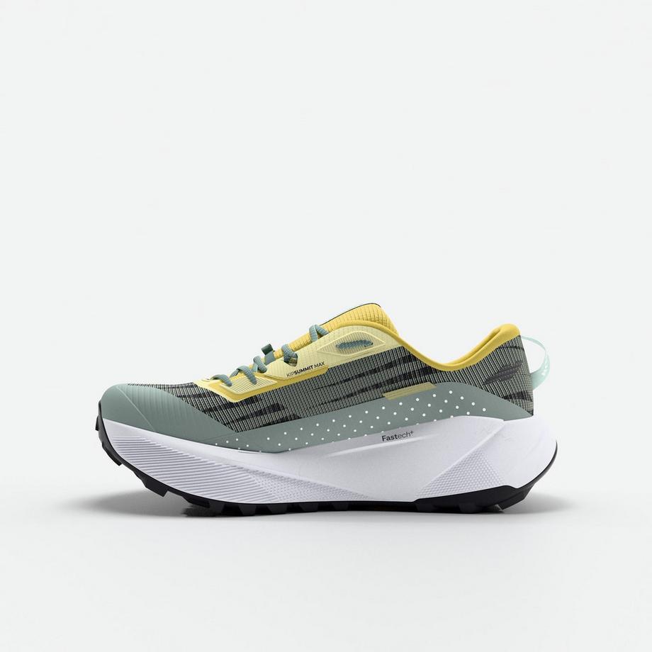 KIPRUN Kipsummit Scarpe da Trail Running Sintetiche Trail-Laufschuhe , Kiprun Kipsummit Max, Grün/Grau 