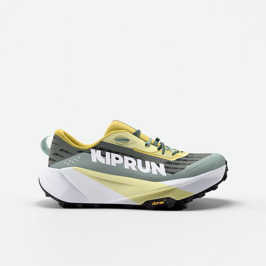 Trail-Laufschuhe , Kiprun Kipsummit Max, Grün/Grau