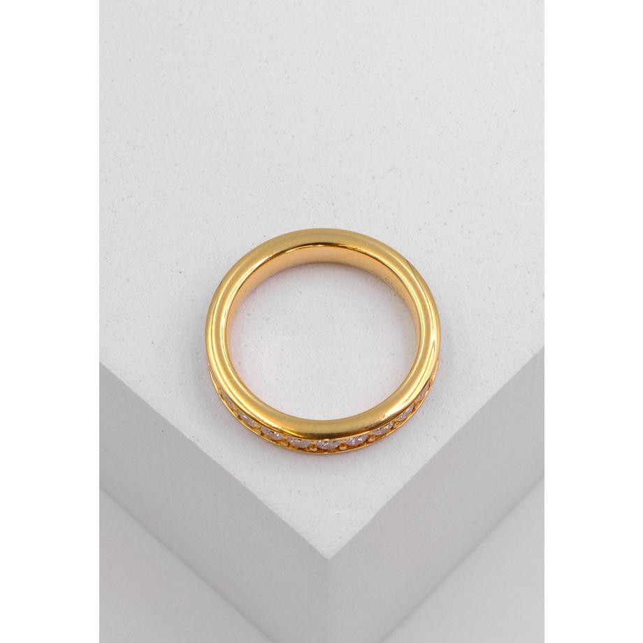 MUAU Schmuck  Bague Mémoire Diamant 1.50ct. or jaune 750 