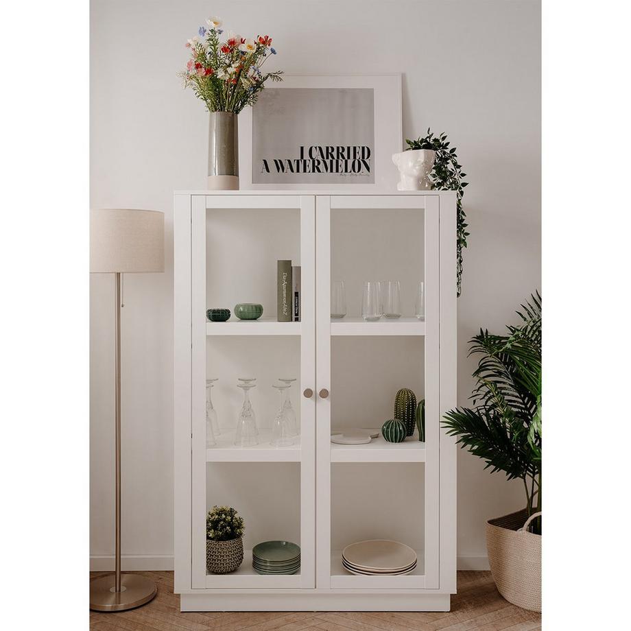 Calicosy Vitrine 4 Regale L100 cm - Arles  