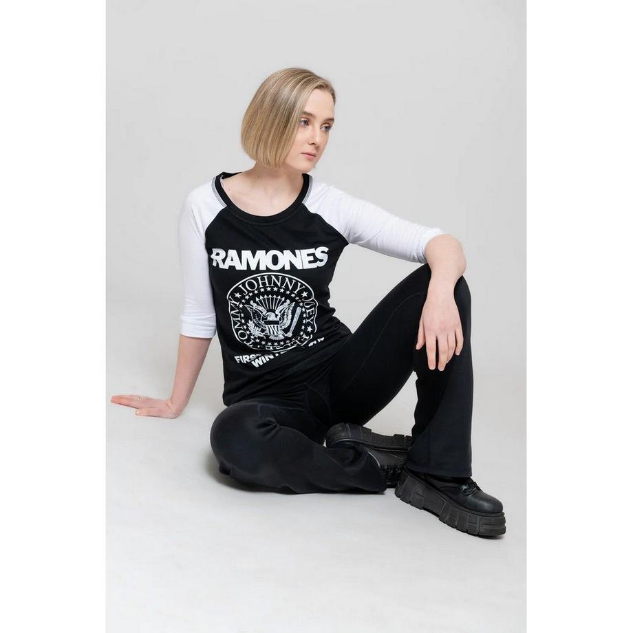Ramones First World Tour 1978 T-Shirt Manches Raglan  