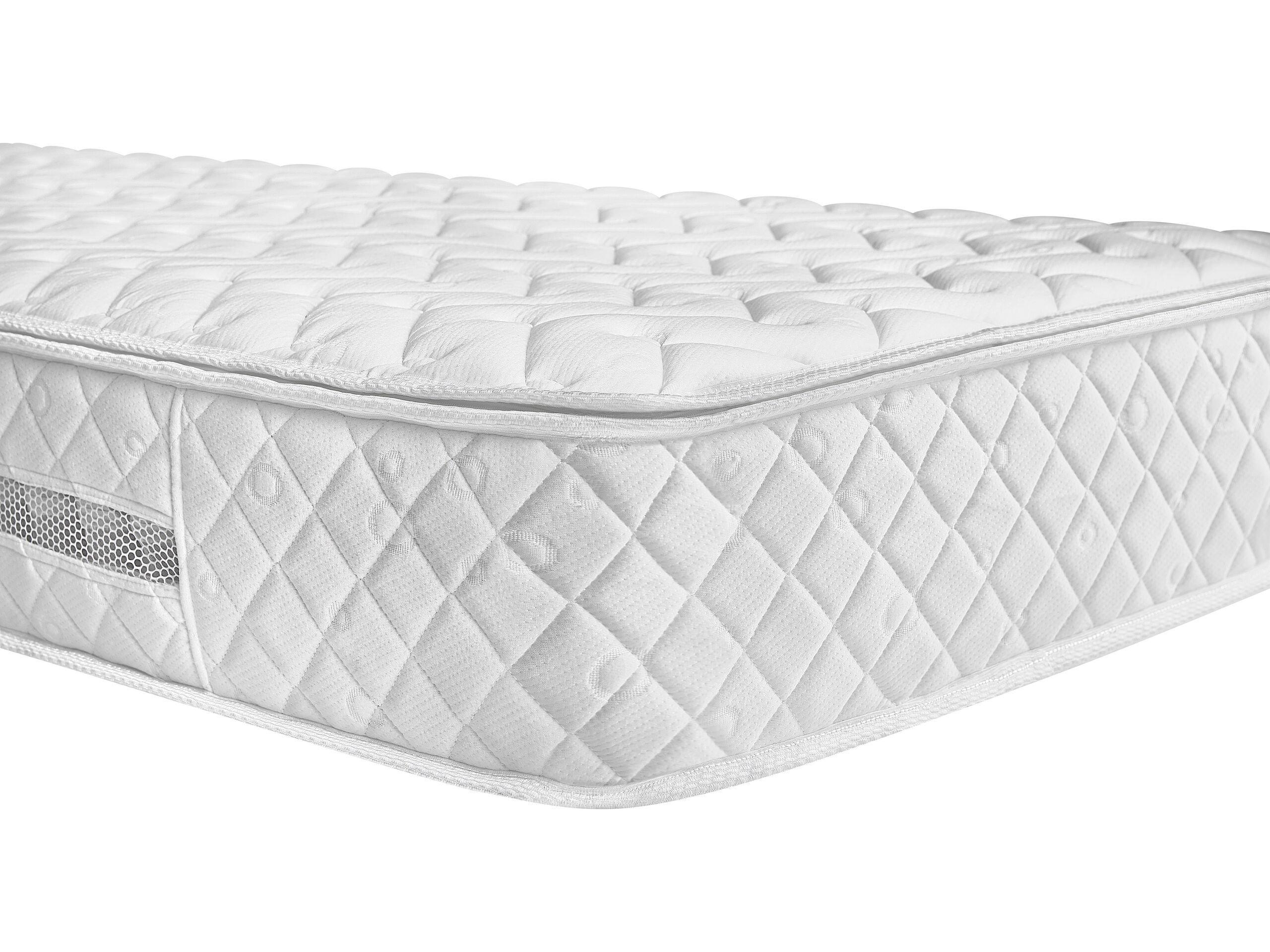 Beliani Matelas à ressorts ensachés en mousse à mémoire de forme en Ressorts ensachés GLORY - Dur  