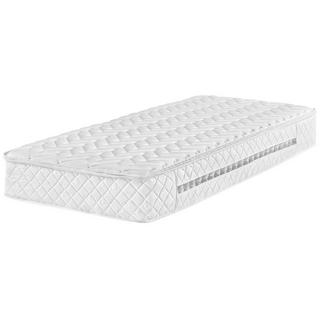 Beliani Matelas à ressorts ensachés en Polyester GLORY - Dur  