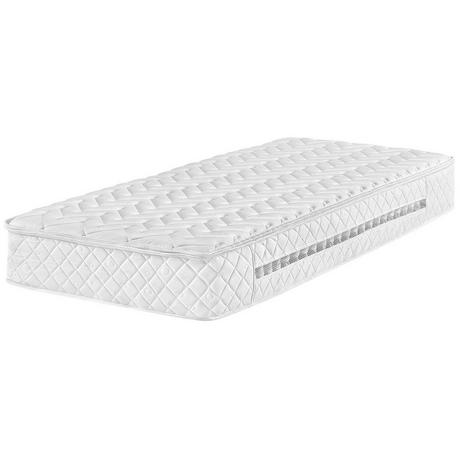 Beliani Matelas à ressorts ensachés en Polyester GLORY - Dur  