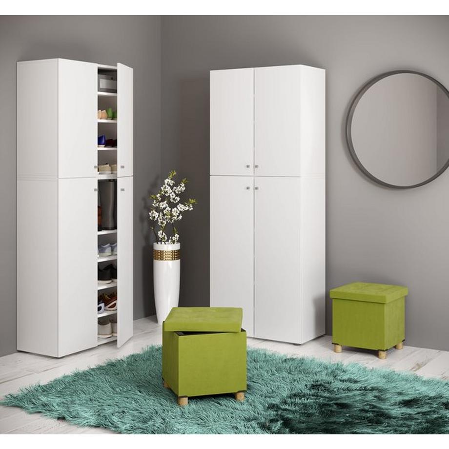 VCM Tissu Coffre de siège Banc Coffre Boîte de rangement Cube Sizos M Tissu Coffre de siège Banc Coffre Boîte de rangement Cube Sizos M  