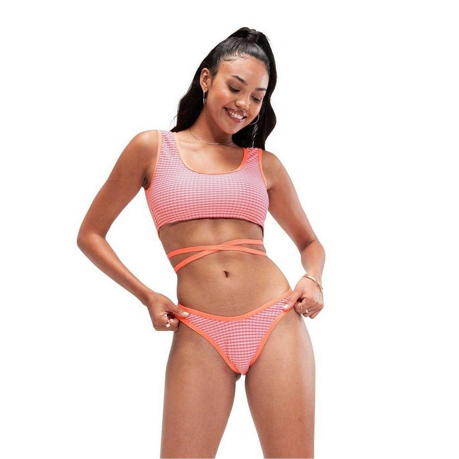 speedo Bas De Maillot De Bain Vichy Taille Haute  