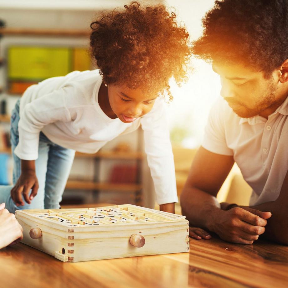 B2X  Jeu de labyrinthe en bois 