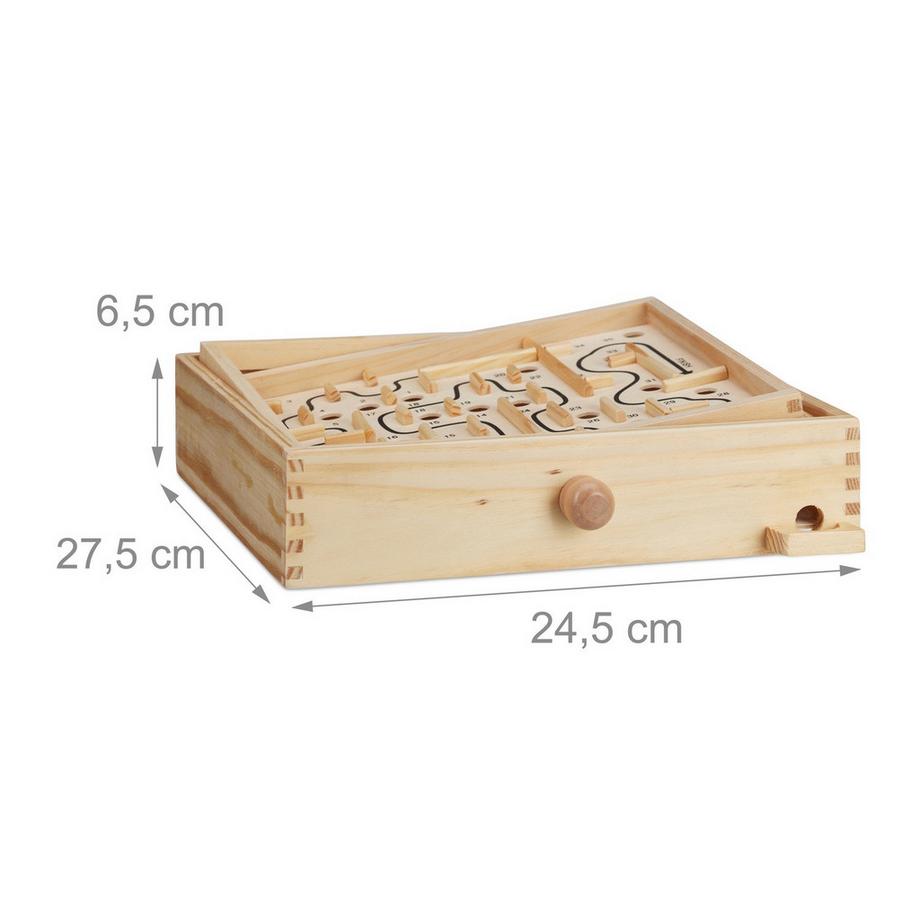 B2X  Jeu de labyrinthe en bois 