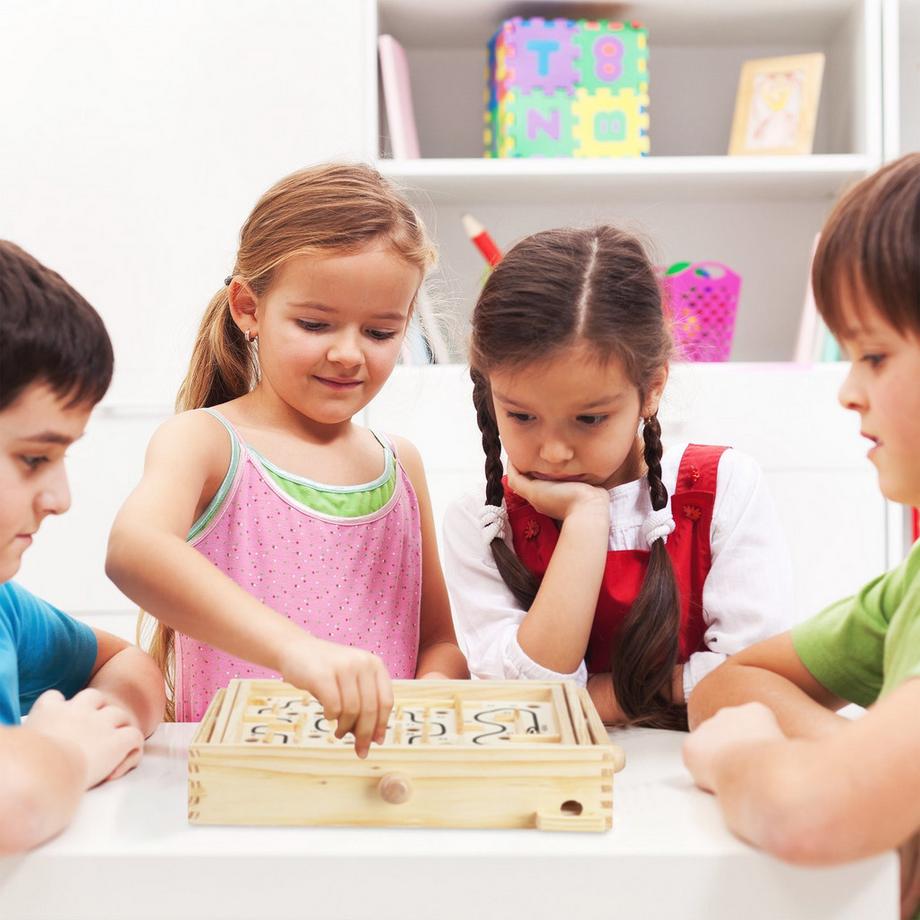 B2X  Jeu de labyrinthe en bois 