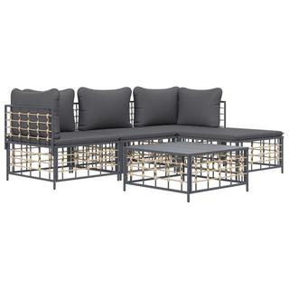 VidaXL Garten lounge set poly-rattan  