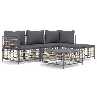 VidaXL Garten lounge set poly-rattan  