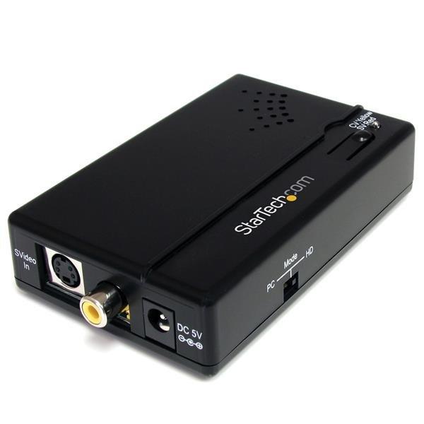 STARTECH.COM  StarTech.com Convertisseur composite et S-vidéo vers HDMI avec audio 