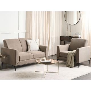 Beliani 2 Sitzer Sofa aus Polyester Retro FENES  