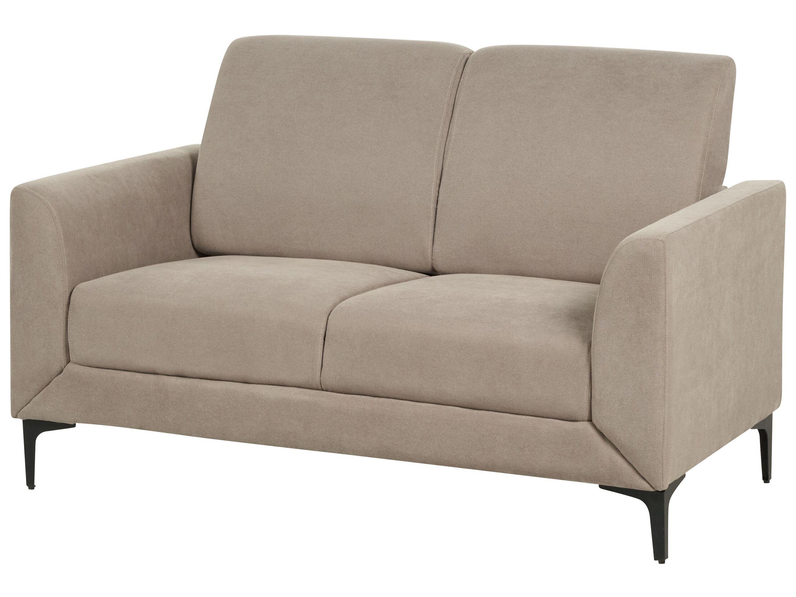 Beliani 2 Sitzer Sofa aus Polyester Retro FENES  