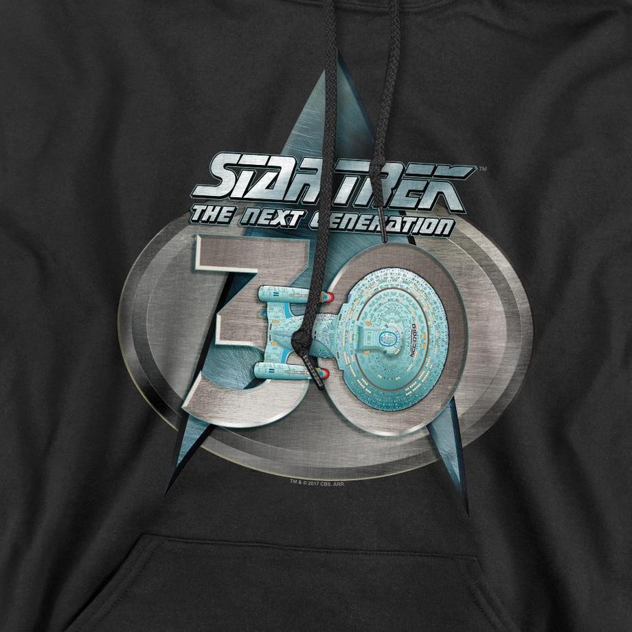 Star Trek Star Trek The Next Generation 30 Felpa con cappuccio  