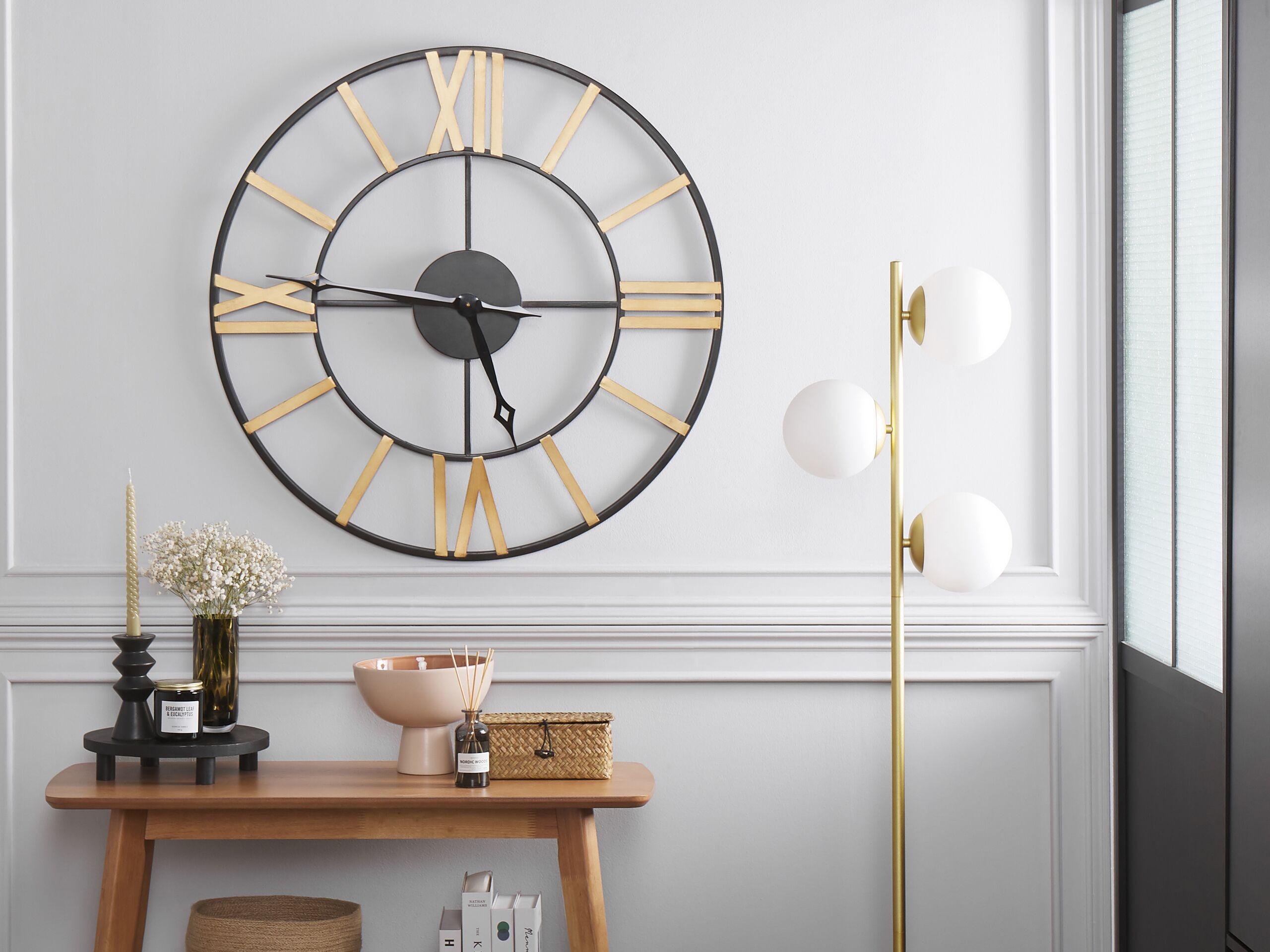 Beliani Orologio da parete en Ferro Classico VALSOT  