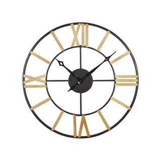 Beliani Horloge murale en Métal Traditionnel VALSOT  