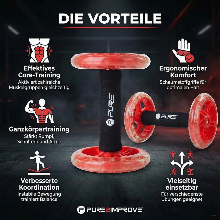 Pure2Improve  Core Training Wheel 