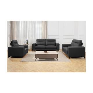 Vente-unique Ledersofa 2Sitzer MONTANER  