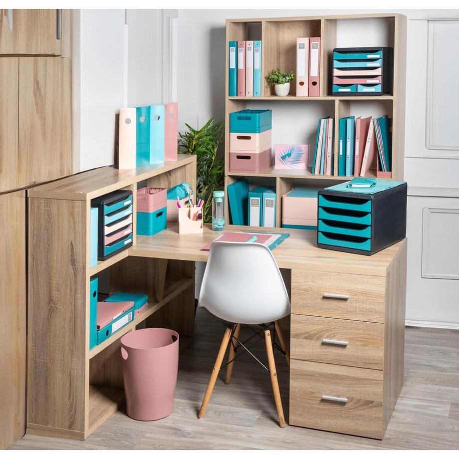 Exacompta Big Box Maxi, Schubladenbox mit 6 Schubladen, Skandi  