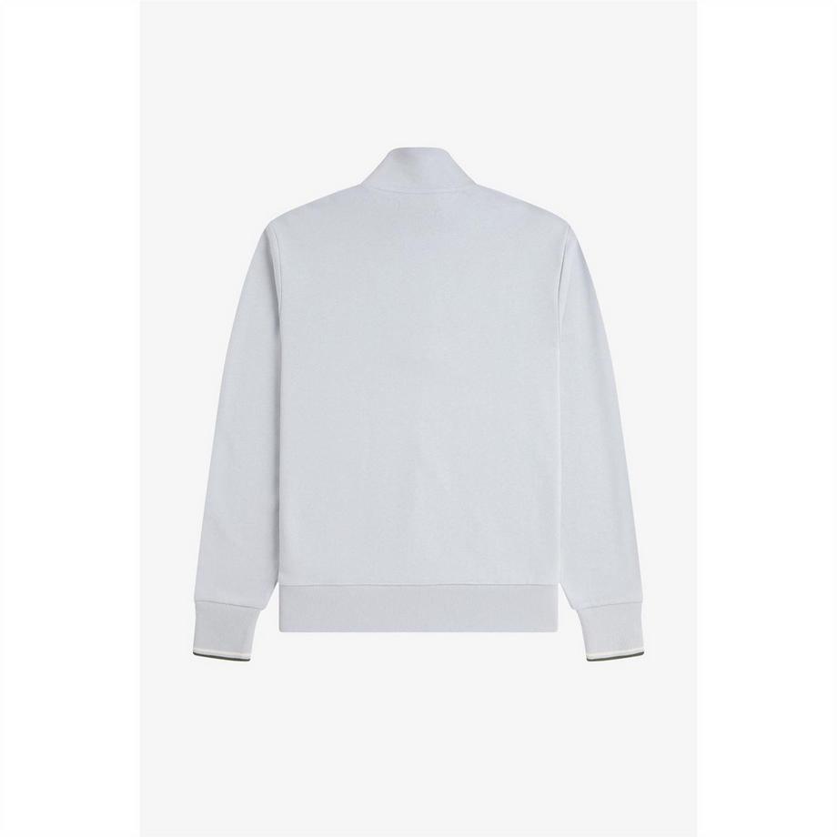 FRED PERRY Felpa Logo Mezza Cerniera  