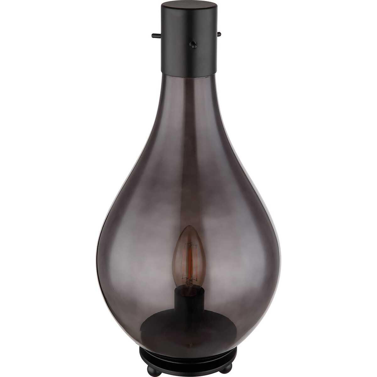 mutoni light Lampe de table Oskus métal noir mat 1xE27  