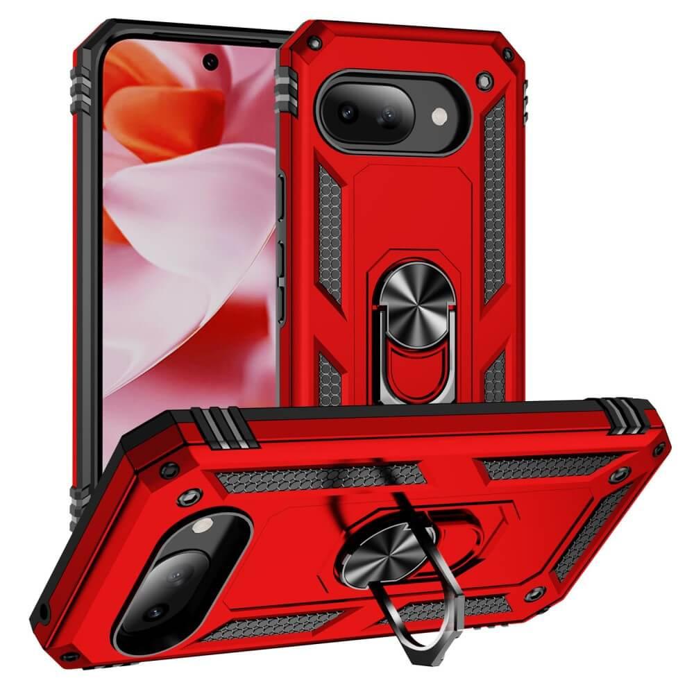 Cover-Discount  Google Pixel 9a - Robustes Back Cover mit Kickstand 