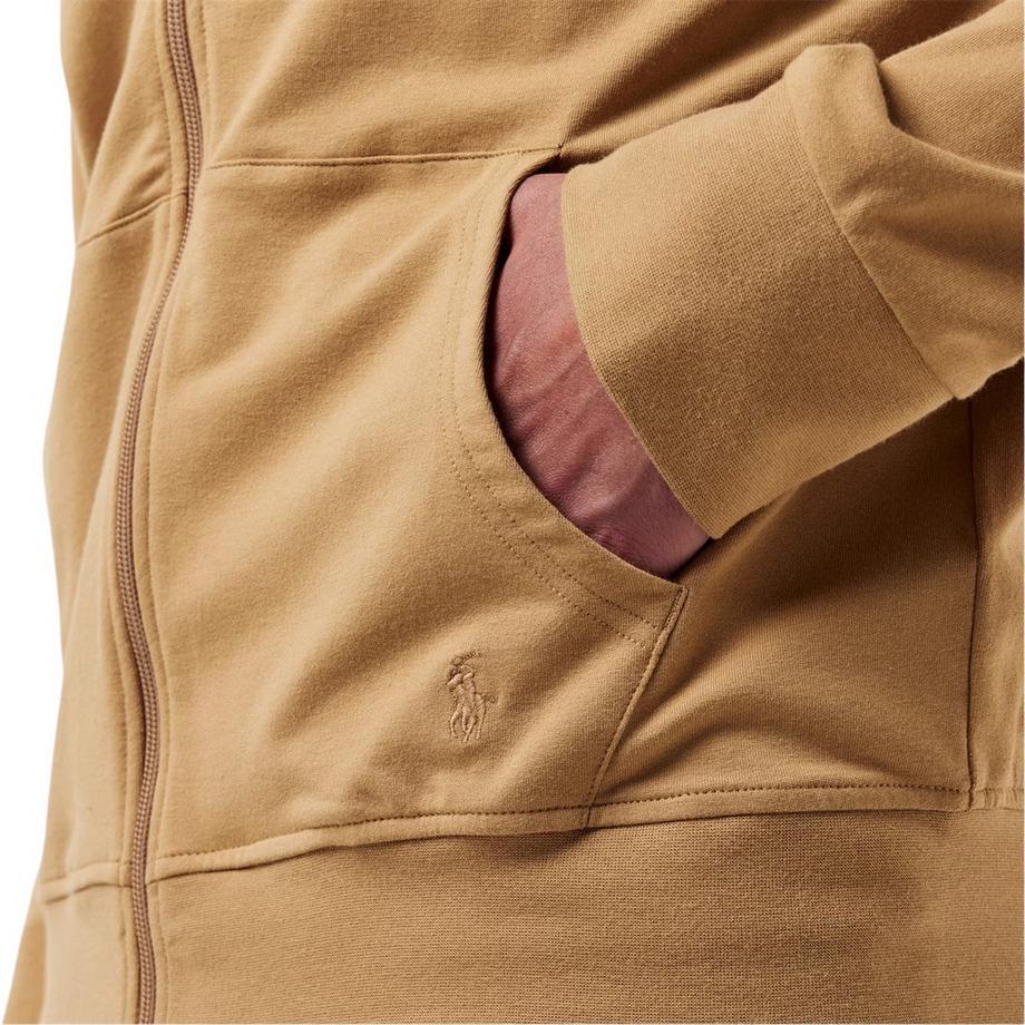 Ralph Lauren Veste à capuche Polo avec fermeture éclair intégrale et poignets côtelés  