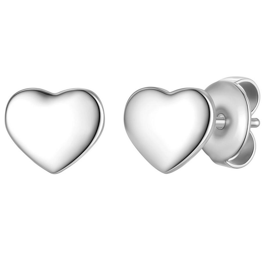 Ohrstecker Herz Edelstahl