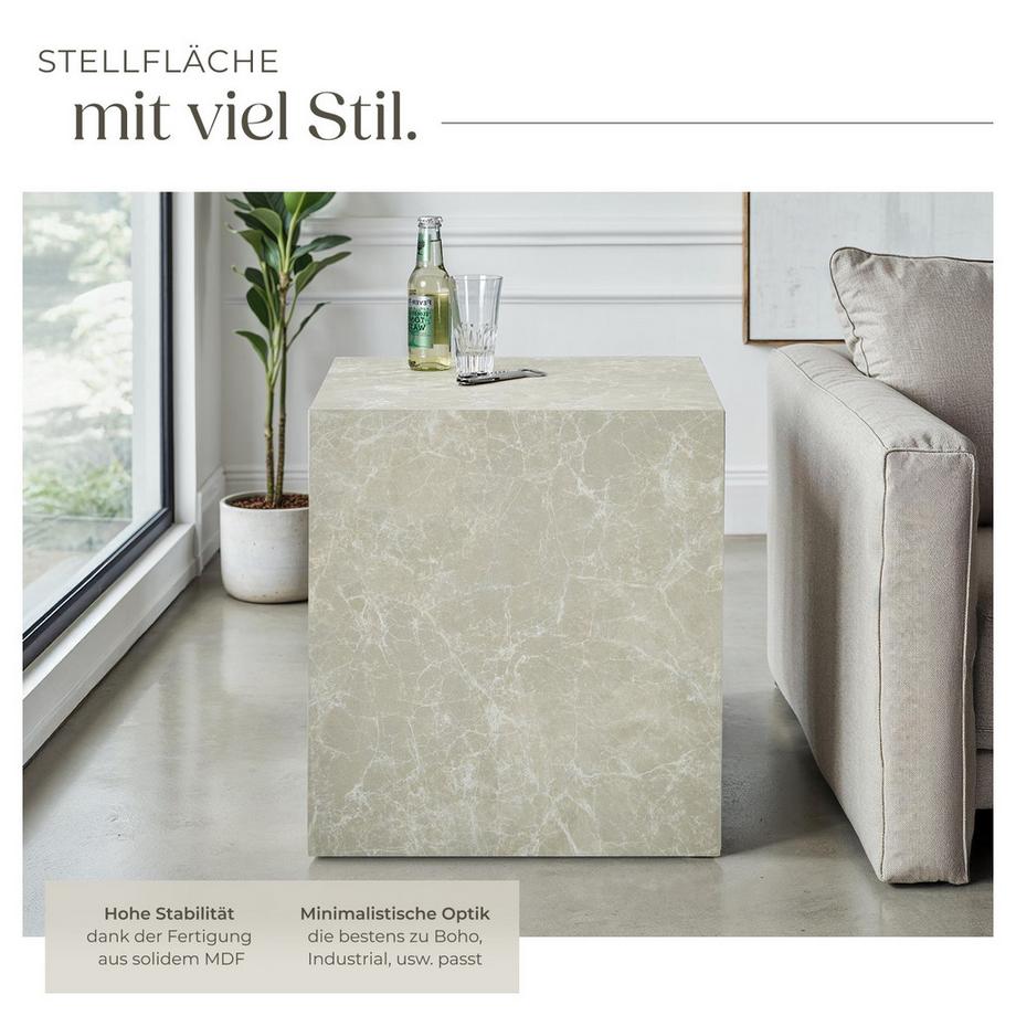 Tectake Table basse LASLEY design minimaliste  