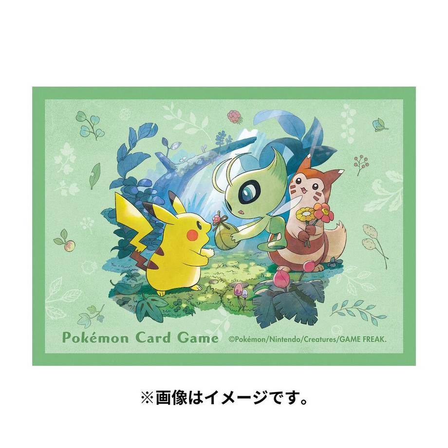 Pokemon  Pokemon Center Deck Sleeves Shield Gift of the Forest 