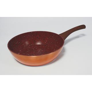 STARLYF COPPER & STONE DEEP FRY PAN 24cm- Tiefe Bratpfanne mit Kupfer- und Steinbeschichtung 24cm rund  