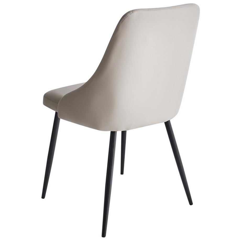 Beliani Set di 2 sedie da pranzo en Pelle sintetica  VALERIE  