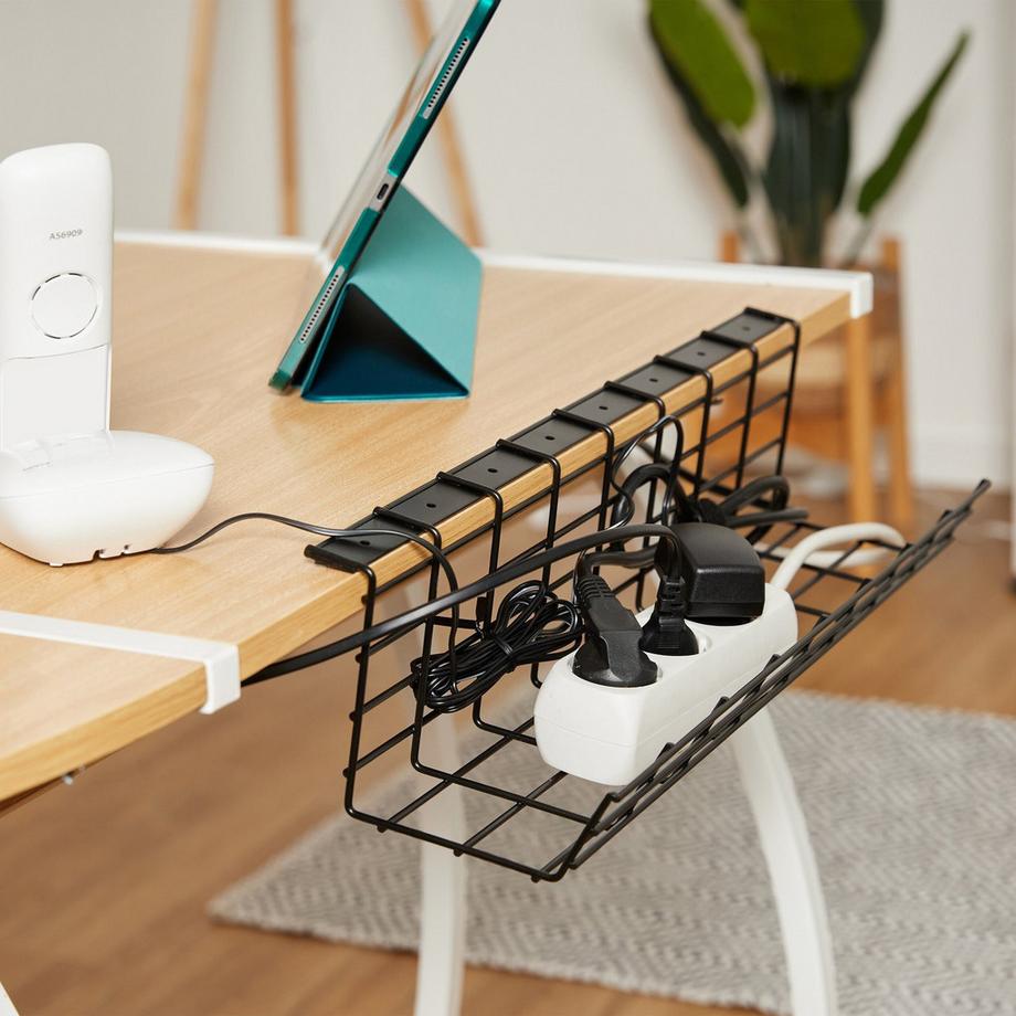 B2X  Kabelkanal für Schreibtisch 2er Set 