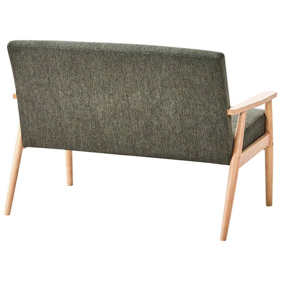 Beliani 2 Sitzer Sofa aus Stoff Retro ESRUM  